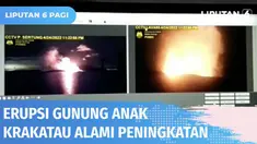 Meningkatnya erupsi Gunung Anak Krakatau di Perairan Selat Sunda, Lampung Selatan, membuat status gunung dinaikkan menjadi level 3 atau siaga. Petugas melarang nelayan, wisatawan dan pendaki mendekati gunung dengan radius 5 km.