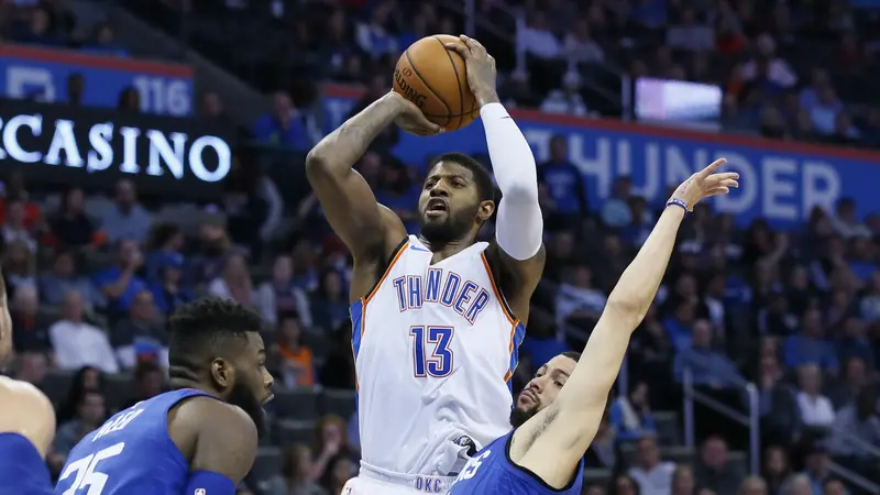 NBA: George Mengamuk, Thunder Akhiri Keterpurukan