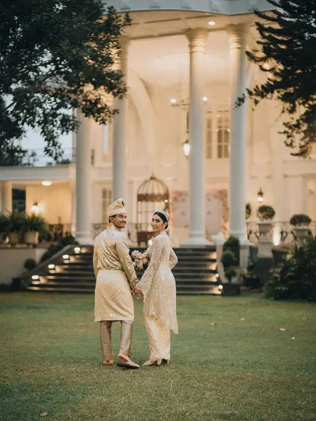 6 Momen Akad Nikah Tyas Mirasih dan Tengku Tezi, Usung Adat Melayu Modern