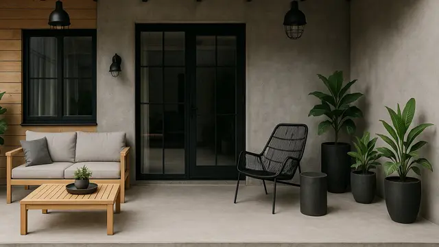 Gambar Teras Rumah Scandinavian/via AI