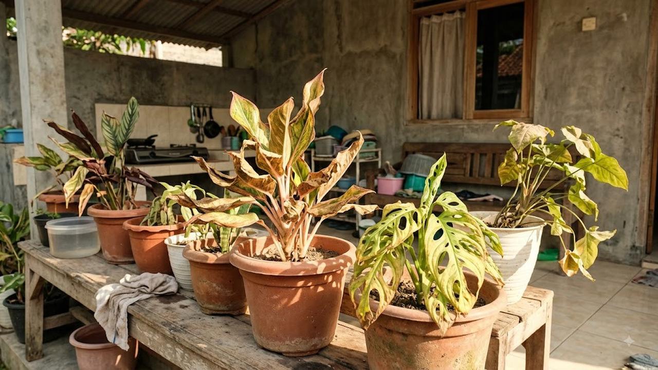 Cara Mengurangi Stres Panas pada Tanaman Hias