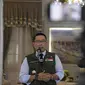 Ridwan Kamil dalam konferensi pers di Gedung Pakuan, Kota Bandung, Senin (30/3/2020).