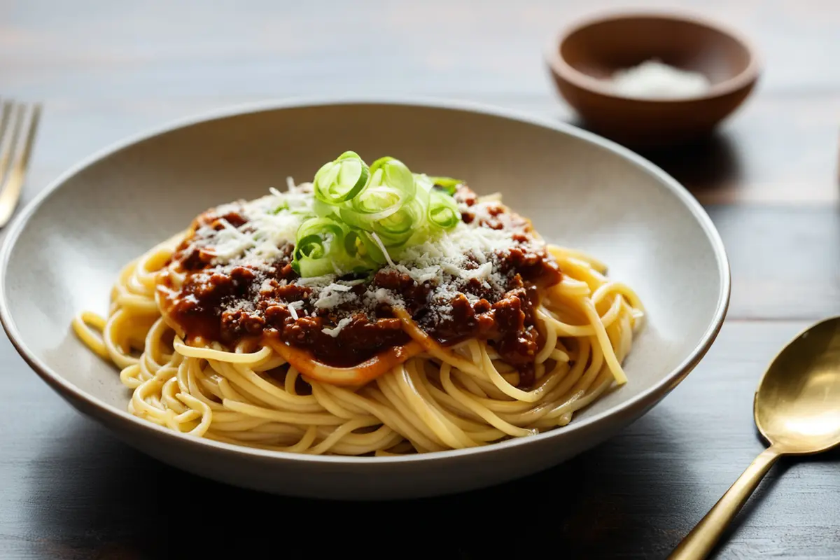Resep Doenjang Pasta ala Bon Appétit Your Majesty