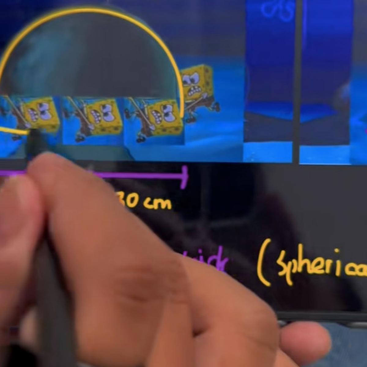 kekuatan spongebob