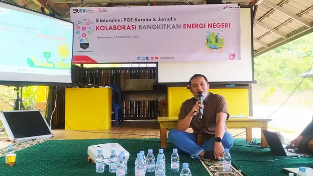 Area Manager PGE Karaha Andi Joko Nugroho mengatakan, persepsi masyarakat dalam menjaga kelestarian lingkungan mulai tumbuh, sejalan dengan energi terbarukan panas bumi yang dihasilkan perusahaan.