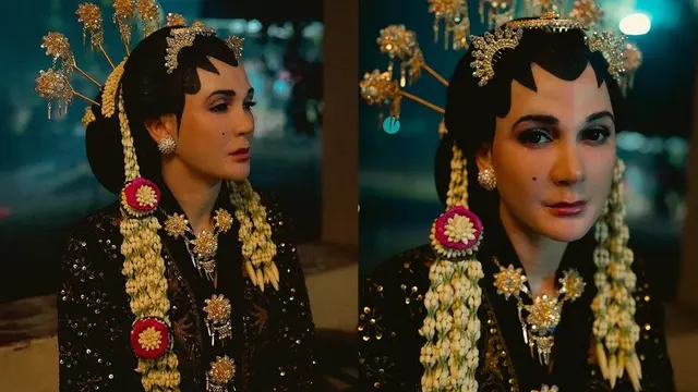 9 Potret Luna Maya di Balik Layar Film Suzzana: Malam Jumat Kliwon, Curi Perhatian