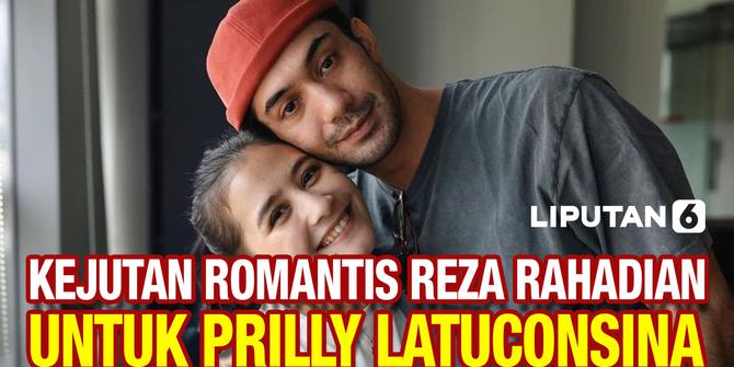 VIDEO: Aksi Romantis Reza Rahadian di Hari Valentine untuk Prilly Latuconsina