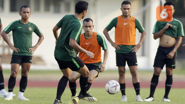 Latihan Timnas Indonesia