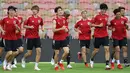 Jeddah (6/10/2021). Jepang akan bertanding melawan Arab Saudi di Kualifikasi Dunia Qatar 2022 di Stadion King Abdullah Sports City. (AFP Photo)