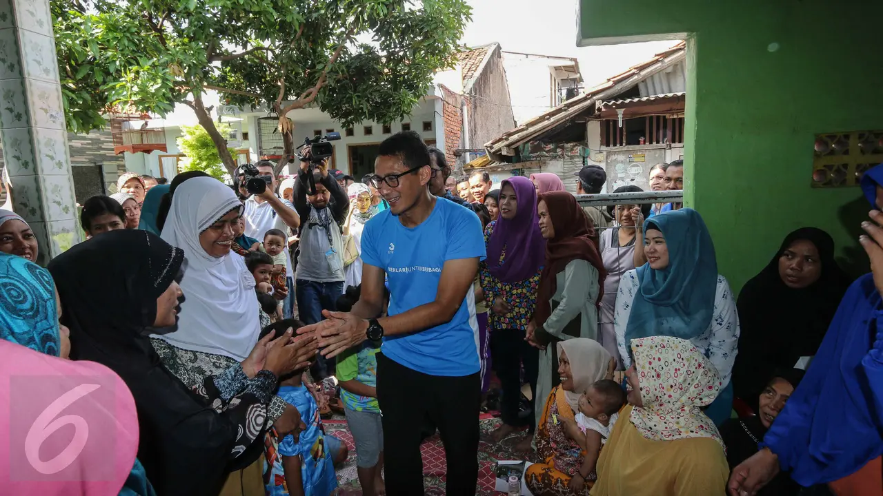 20160515-Sandiaga Uno Silahturahmi Dikawasan Meruya Utara