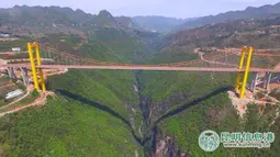 Jembatan tetringgi ketiga adalag Pulixiang, Yunnan (Source: IST)