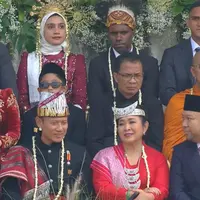 Annisa Pohan/ Deretan Artis yang Hadir di Upacara Peringatan 17 Agustus 2026 Kemerdekaan HUT RI Ke-81 (Tangkapan Layar Youtube: Sekretariat Presiden)