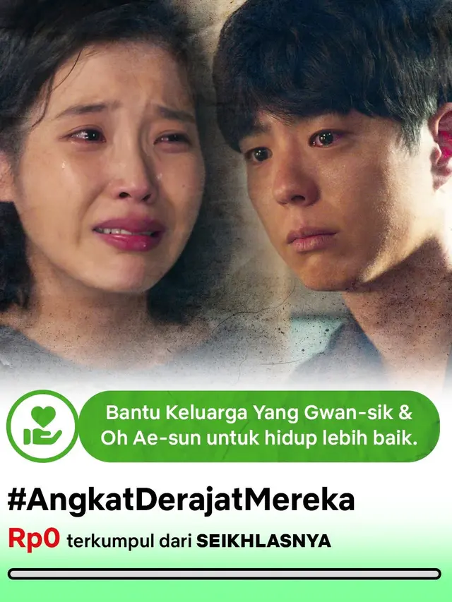 Netflix Indonesia Open Donasi untuk Yang Gwan-Sik dan Oh Ae-Sun. (instagram/netflixid)