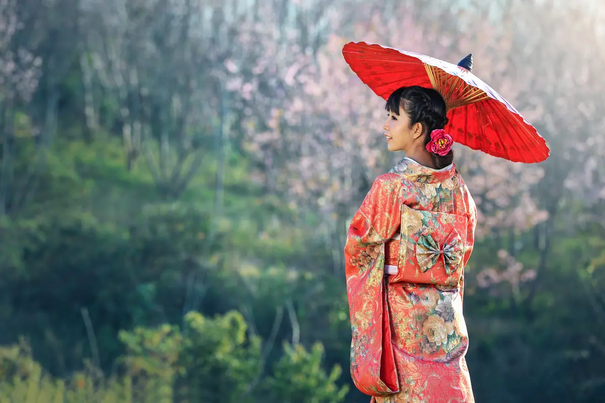 Ilustrasi wanita Jepang (iStockphoto)