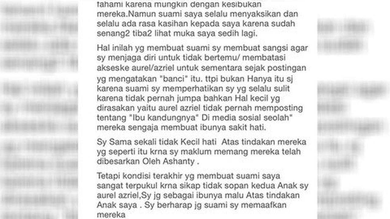 Ini secuil kata yang membuat Raul Lemos emosi ke Aurel dan Azriel