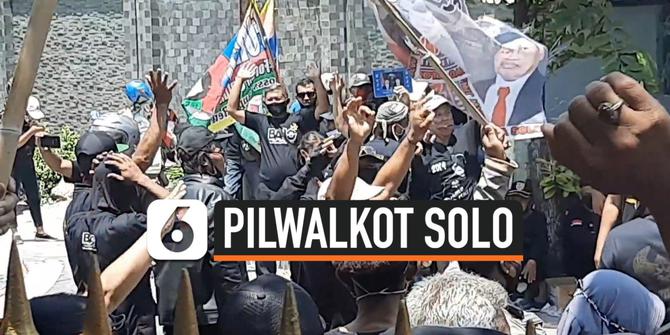 VIDEO: Penantang Gibran di Pilwalkot Solo Klaim bukan Pasangan Boneka