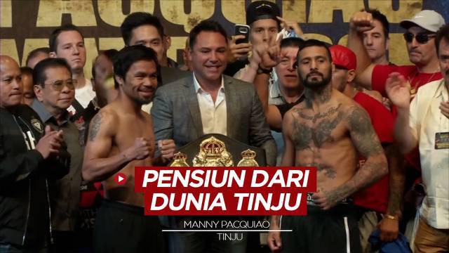 Berita Video, Manny Pacquiao Resmi Pensiun dari Dunia Tinju