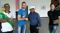 Ilija Spasojevic tiba di Kuala Lumpur dan diperkenalkan ke publik Melaka United.