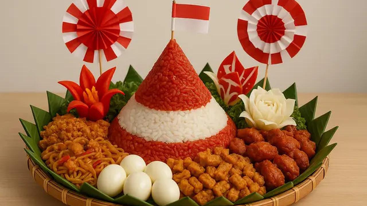 8 Ide Isi Tumpeng 17 Agustusan yang Unik dan Kreatif, Bukan Cuma Nasi Kuning