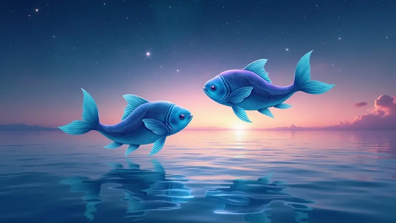 logo zodiak pisces