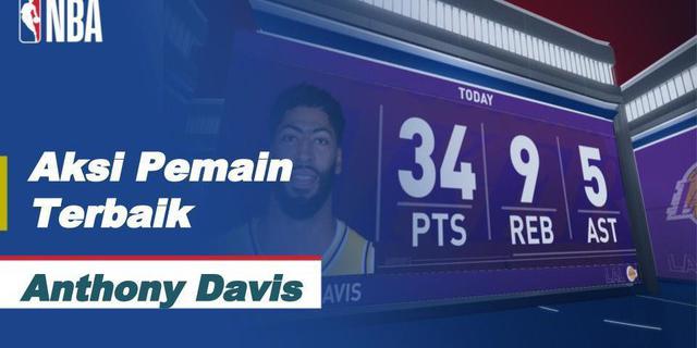 VIDEO: Melihat Aksi Anthony Davis Saat LA Lakers Kalahkan Miami Heat di Final NBA 2020