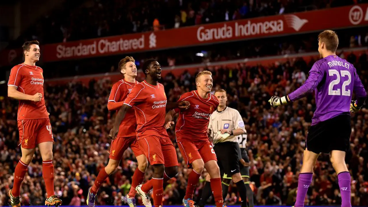 Liverpool lolos ke babak empat Piala Liga lewat drama 30 kali penalti