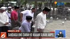 Sandiaga mengaku kagum dengan perjuangan para Wali Songo dalam menyebarkan agama Islam di pulau Jawa.