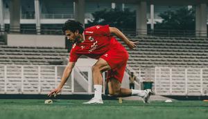Nathan Tjoe-A-On berlatih bersama Timnas Indonesia di Stadion Madya GBK, Jakarta, Senin (1/6/2026). (Instagram/
Nathan Tjoe-A-On)