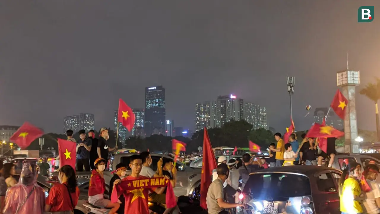 Pesta Suporter Vietnam di SEA Games 2021