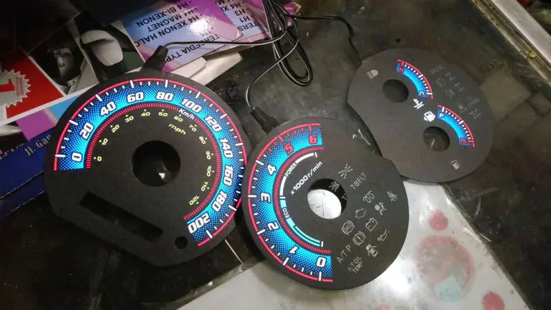 Jurus Mudah Bikin Tampilan Speedometer Futuristik