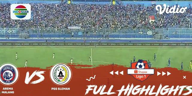 VIDEO: Highlights Liga 1 2019, Arema FC Vs PSS 4-0