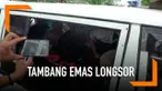 Salah satu korban musibah longsor tambang emas di Bolaang Mongondow Sulawesi Utara terpaksa harus diamputasi karena kakinya terjepit batu.
