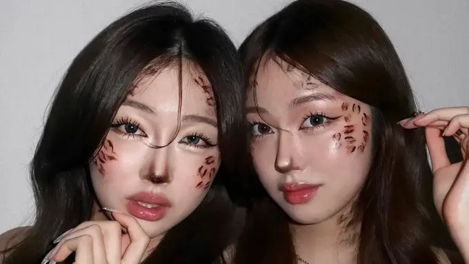gaya makeup leopard