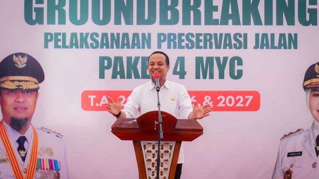 Gubernur Sulsel Pastikan Pengerjaan Ruas Impa-Impa Tingkatkan Konektivitas Wajo