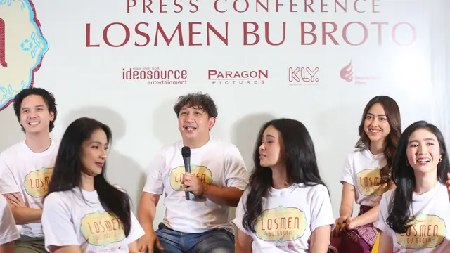 Presconfrence Losmen Bu Broto di Grand Rohan, Yogyakarta, Jumat (16/6/2023) (Kapanlagi.com/Budy Santoso)