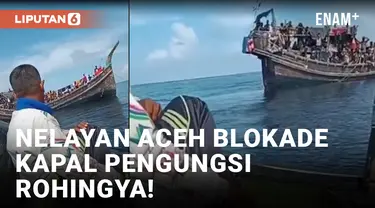 Mau Berlabuh di Aceh, Kapal Pengungsi Rohingya Dihalau Nelayan