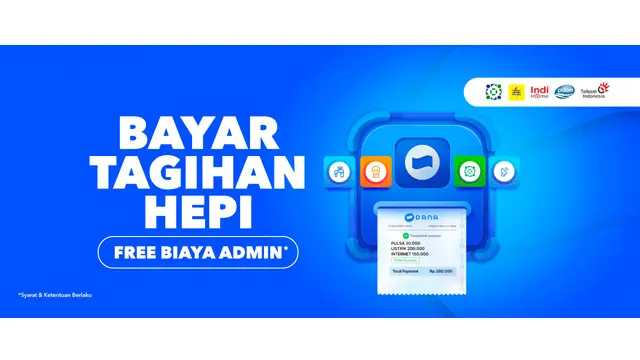 Bayar Tagihan Bulanan melalui DANA.