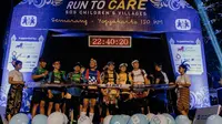 Para pelari Run To Care 2023 di Gate Start, SOS Children&rsquo;s Village Semarang, 18 Agustus 2023. (Dok Great Eastern)