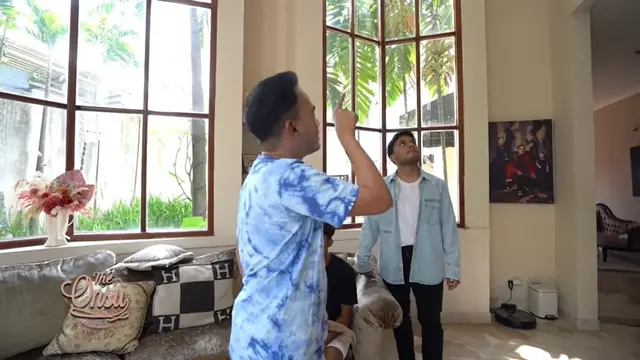 Thariq Halilintar dan Fuji