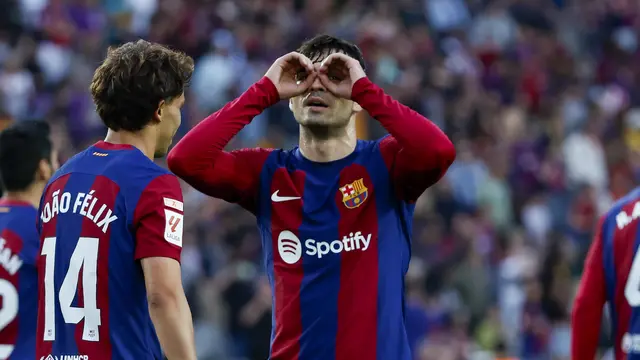 Barcelona vs Rayo di Liga Spanyol