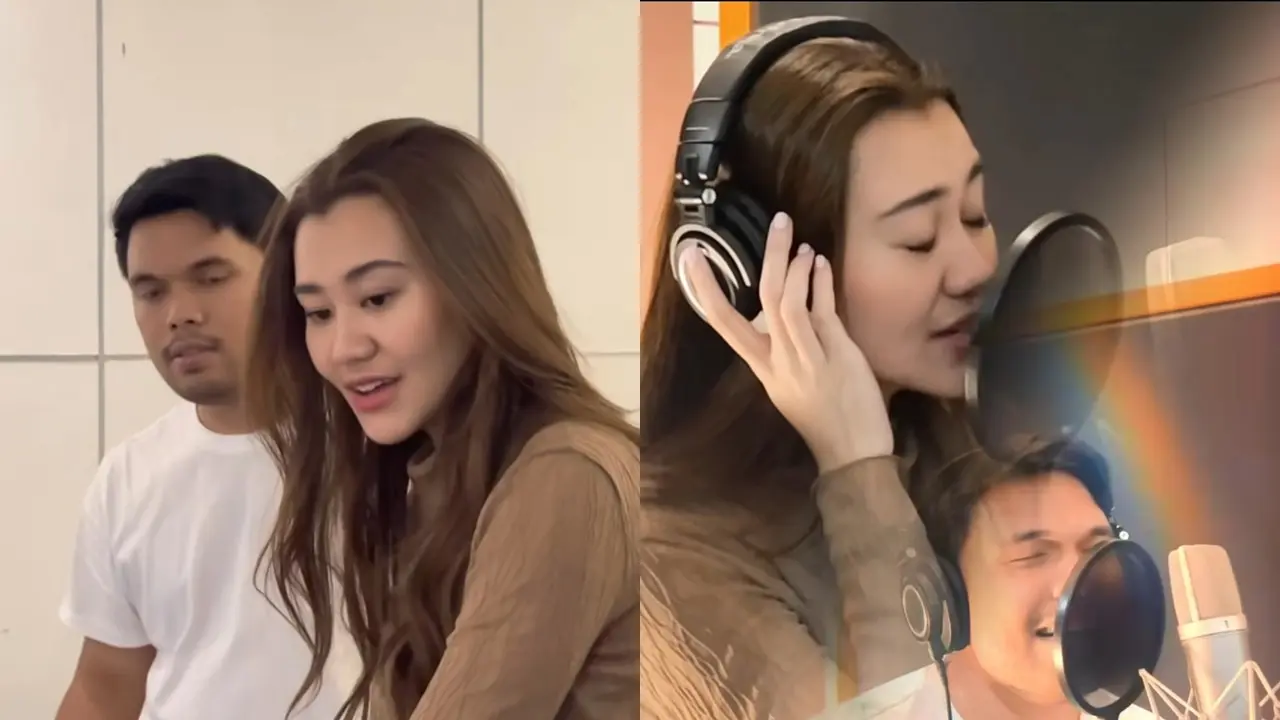 Aaliyah Massaid dan Thariq Buat Lagu
