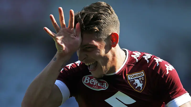 Striker Torino Andrea Belotti