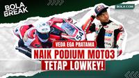 Sejarah Baru! Veda Ega Pratama Podium di Moto3 Brasil 2026, Sikapnya Bikin Salut