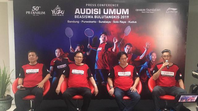 Audisi Umum Beasiswa Bulu Tangkis 2019