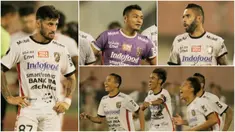 Berikut ini enam pemain Bali United yang akan menjadi momok bagi Persija pada laga final Piala Presiden 2018. Diantaranya, Stefano Lilipaly, Demerson Bruno, Fadil Sausu dan kiper Wawan Hendrawan. (Bola.com/M Iqbal Ichsan)