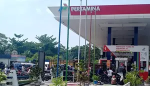 BBM Langka di Medan, Antrean Mengular di SPBU Kualanamu