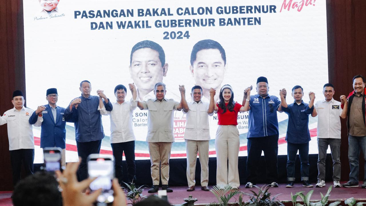 Andra-Dimyati Borong 10 Parpol di Pilkada Banten, Sisa PDIP dan Golkar