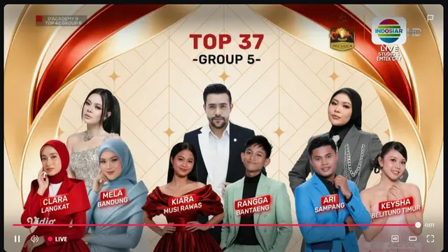 Dangdut Academy 8 Top 37 Group 5