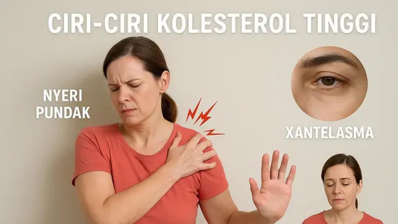 Jangan Sepelekan! Ini Ciri-Ciri Kolesterol Tinggi yang Terlihat di Pundak