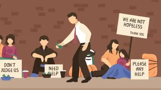 Ilustrasi ketimpangan sosial